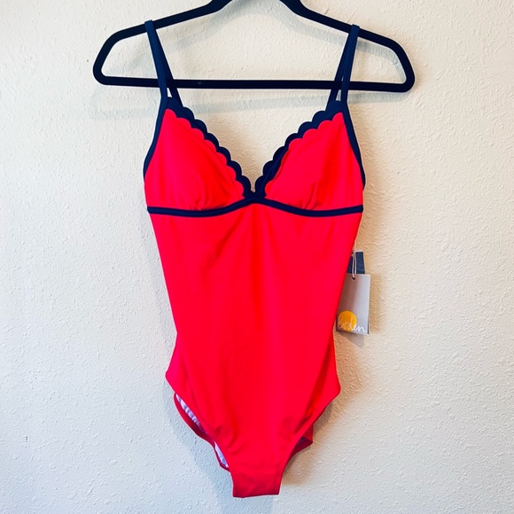 Boden Other - BODEN NWT Palermo Swimsuit 6 Pink/Blue Combo